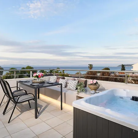 Marilena Mare Seaside & Jacuzzi House 50meters From Sea