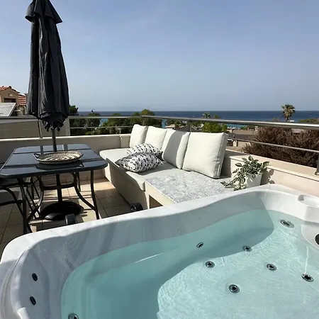 Villa Marilena Mare Seaside & Jacuzzi House 50meters From Sea Ialysos (Rhodes)