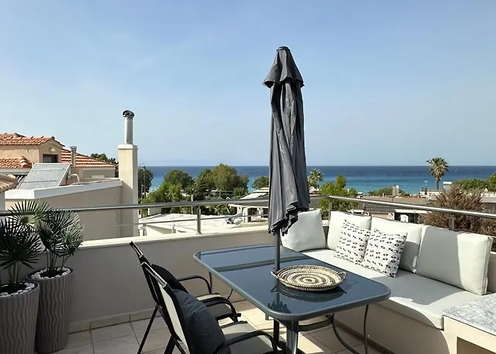 Marilena Mare Seaside & Jacuzzi House 50meters From Sea 빌라 *