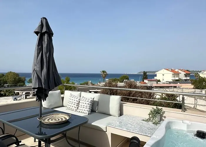 Villa Marilena Mare Seaside & Jacuzzi House 50meters From Sea *