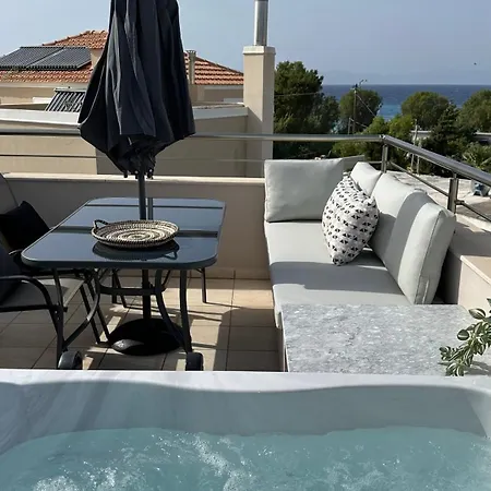 Villa Marilena Mare Seaside & Jacuzzi House 50meters From Sea *