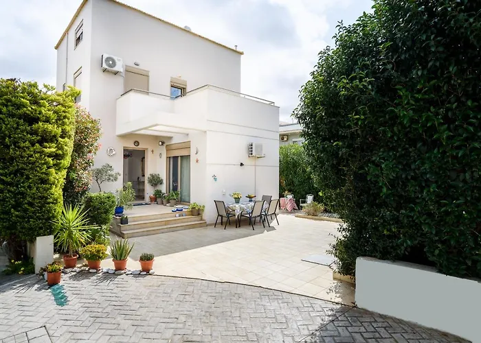 Villa Marilena Mare Seaside & Jacuzzi House 50meters From Sea Ialysos (Rhodes)